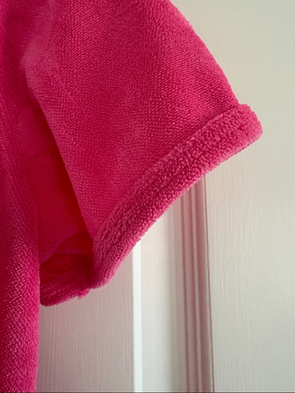 Jasmine Rose Terrycloth CoverUp Size S/P Hot Pink Flamingo - Picture 6 of 10